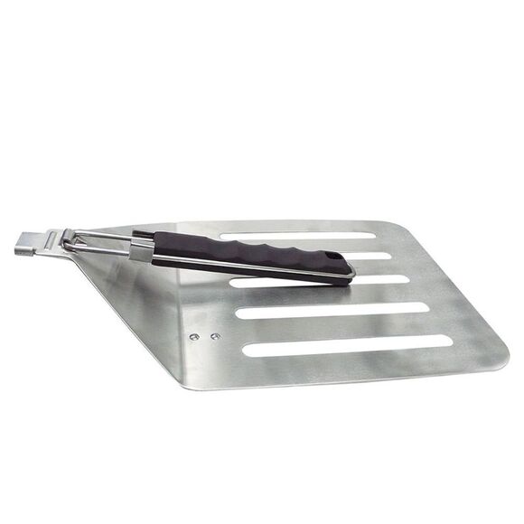 Mr. BBQ Stainless Steel‎ Oversized Spatula with Folding Handle camping tailgate - Picture 1 of 10